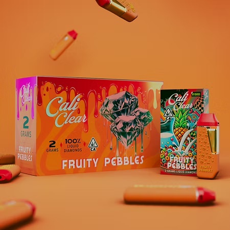 Calicleardisposablesusa.com | cali clear fruity pebbles – 2g liquid diamonds disposable – hybrid