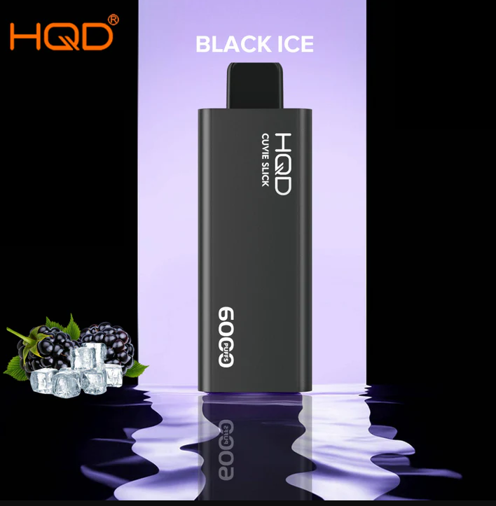 Cali Clear USA|HQD SLICK BLACK ICE- 6000 PUFFS