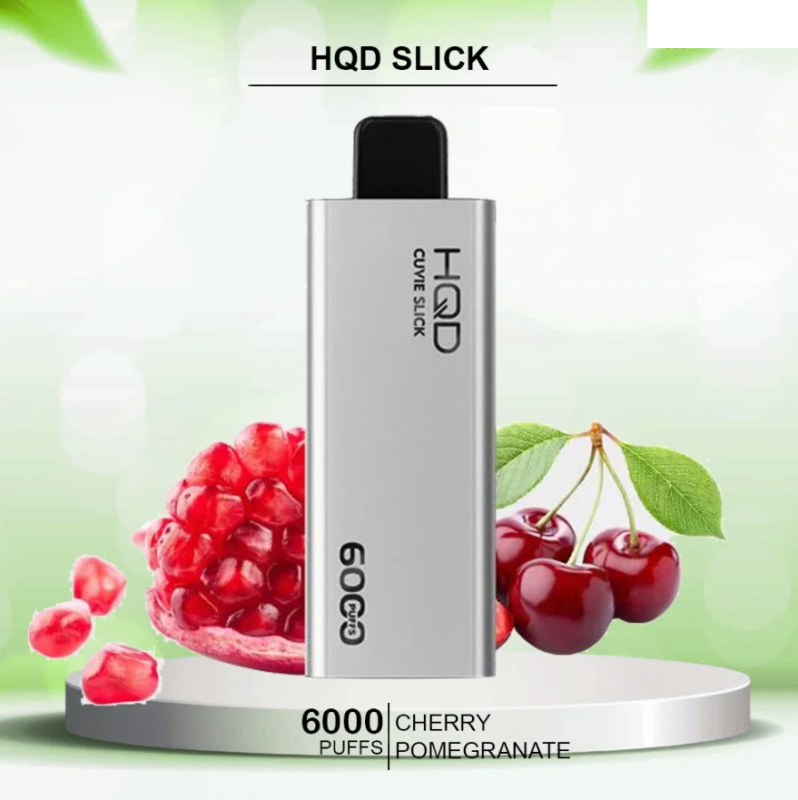 Cali Clear USA|HQD SLICK CHERRY POMEGRANATE – 6000 PUFFS