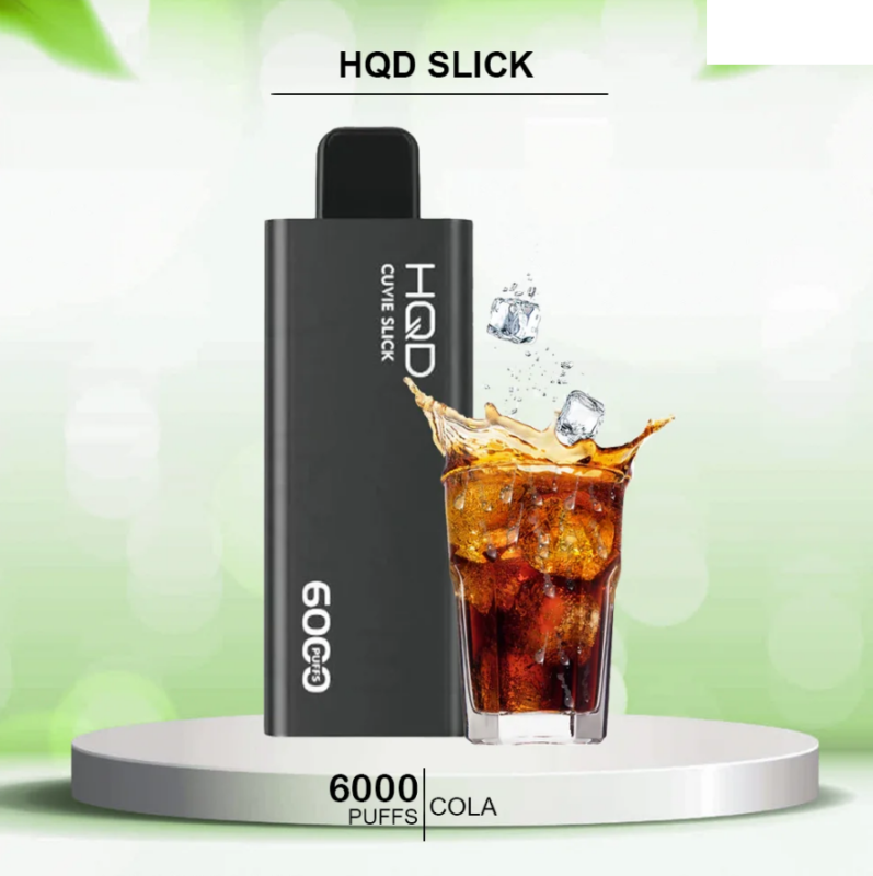 Cali Clear USA|HQD SLICK COLA – 6000 PUFFS