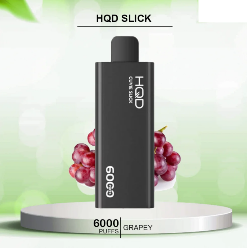 Cali Clear USA|HQD SLICK GRAPEY- 6000 PUFFS