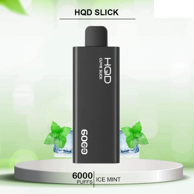 Cali Clear USA|HQD SLICK ICE MINT – 6000 PUFFS